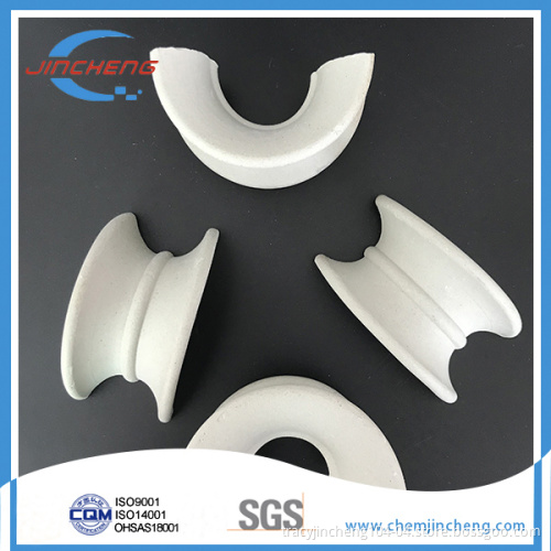 25mm Ceramic Saddles Ring for Dry, Absorbing, Cooling, Washing Tower Packing